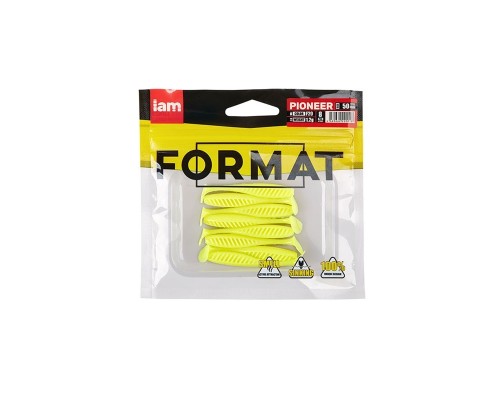 Силиконовая приманка FORMAT PIONEER  50mm (8шт.) цвет F20