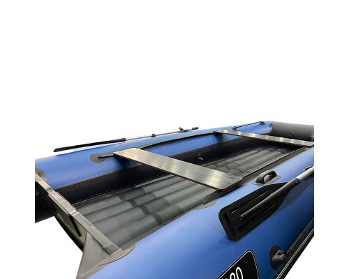 Лодка BIG BOAT РЕГАТ 360 НДНД Сине-Серая