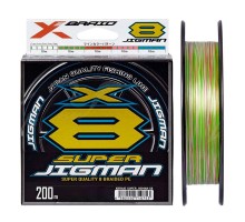 Шнур YGK X-Braid Super Jigman X8 200m #2.0-35lb 0.230мм 15.9кг