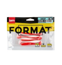 Силиконовая приманка FORMAT DROP  74mm (6шт.) цвет F02