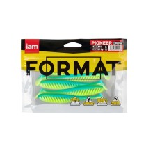 Силиконовая приманка FORMAT PIONEER 100mm (5шт.) цвет F12