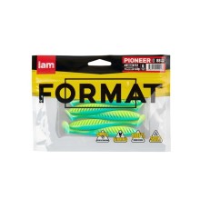 Силиконовая приманка FORMAT PIONEER  88mm (6шт.) цвет F12