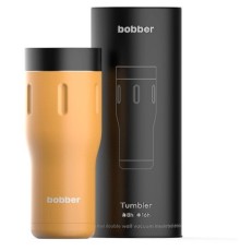 Термос питьевой, вакуумный, бытовой, тм "bobber". Объем 0,47 литра. Артикул Tumbler-470 Ginger Tonic