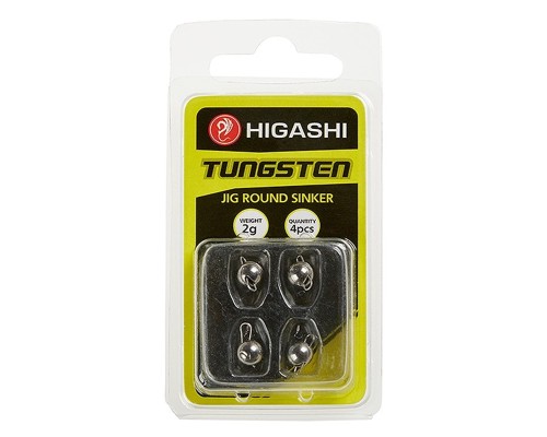 Чебурашка Разборный Вольфрам HIGASHI Jig Tungsten Sinker R Chrome 2гр (уп 4шт) Астана