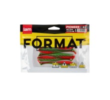 Силиконовая приманка FORMAT PIONEER  88mm (6шт.) цвет F17