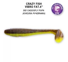Силиконовая приманка CF Vibro fat 4" 15-100-30d-6 (уп. 4шт)