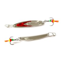 Блесна вертикальная ECOPRO Судачья красн.флекс, 65мм, 12г, SRF