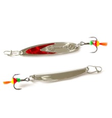 Блесна вертикальная ECOPRO Судачья красн.флекс, 65мм, 12г, SRF