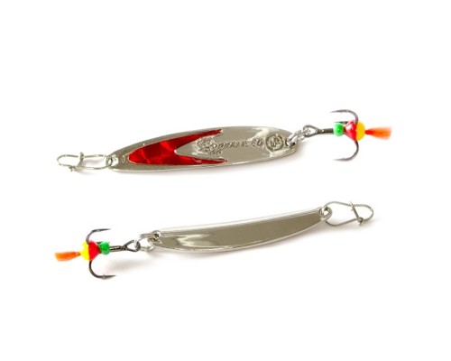 Блесна вертикальная ECOPRO Судачья красн.флекс, 65мм, 12г, SRF