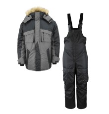 Костюм зимний IFRIT WORGEN taslan blazer, Серый/Черный, 56/58-182/188