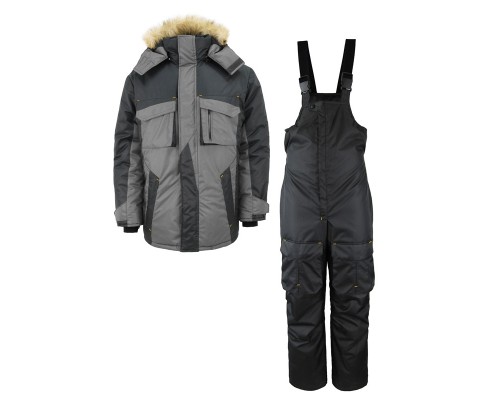 Костюм зимний IFRIT WORGEN taslan blazer, Серый/Черный, 56/58-182/188