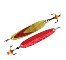 Блесна вертикальная ECOPRO Судачья красн.флекс, 70мм, 15г, RB/GRF