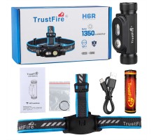 Фонарик TrustFire H6R 1350LM Headlight with red & white light