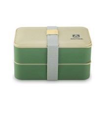 Ланчбокс тм "Арктика", 1200 МЛ, арт. 032-1200, зеленый/бежевый