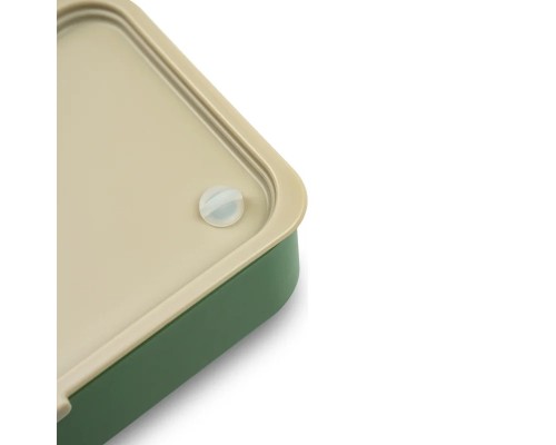 Ланчбокс тм "Арктика", 1200 МЛ, арт. 032-1200, зеленый/бежевый