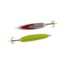 Блесна вертикальная ECOPRO Судачья красн. флекс, 60мм, 10г, GRB/SRF