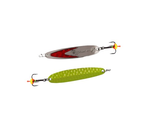 Блесна вертикальная ECOPRO Судачья красн. флекс, 60мм, 10г, GRB/SRF