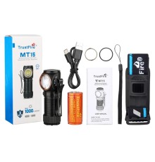 Фонарик TrustFire MT15 1000LM Flashlights