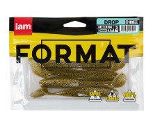 Силиконовая приманка FORMAT DROP 100mm (5шт.) цвет F04