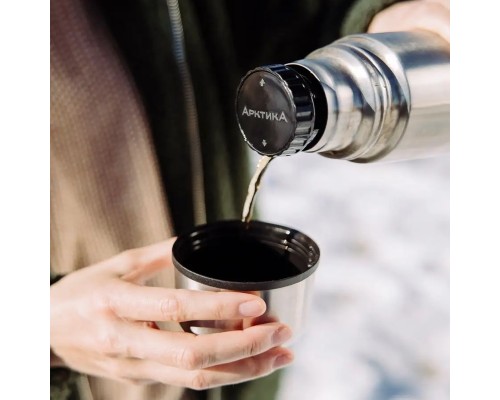 Термос бытовой в чехле, вакуумный, питьевой  тм "Арктика", 750 мл, арт. 101-750А