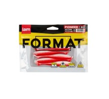 Силиконовая приманка FORMAT PIONEER  88mm (6шт.) цвет F02