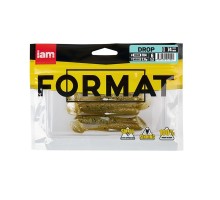 Силиконовая приманка FORMAT DROP  74mm (6шт.) цвет F04