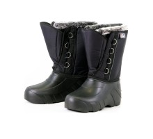 Сапоги-дутики мужские на шнуровке "СЛЕДОПЫТ", ЭВА, 4-сл. меховой вкладыш, -50°С, р.40, черный