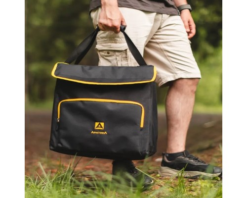 Сумка-холодильник, классическая, тм "Арктика", 10 л, арт.3000-10, черная