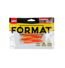 Силиконовая приманка FORMAT PIONEER  74mm (6шт.) цвет F10