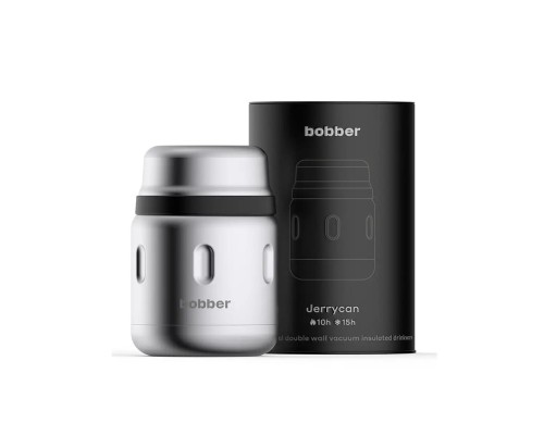 Термос для еды, вакуумный, бытовой, тм "bobber". Объем 0.47 литра. Артикул Jerrycan-470 Matte
