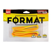 Силиконовая приманка FORMAT PIONEER 125mm (4шт.) цвет F28