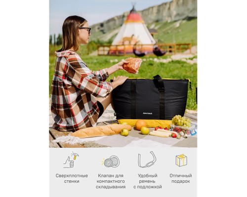 Сумка-холодильник тм "Арктика", 25 л, арт. 011-25, черная