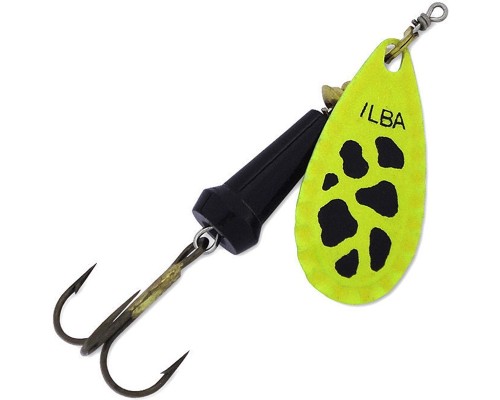 Блесна вертушка ILBA SPARK color №4 / 10гр (yellow-black) Астана