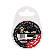 Флюорокарбон STARLINE 100% FLUOROCARBON  25m (transparent) d0.14