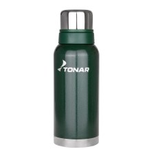 Термос (HS.TM-059-G) 1600ML с ситечком зеленый (2 крышки-кружки) TONAR