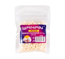 Пенопласт рыболовный Yaman Чеснок d 4-7мм белый (250шт)