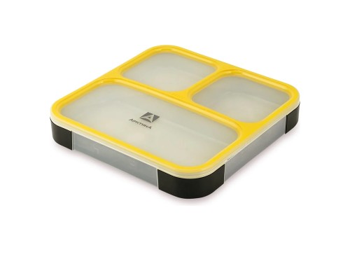 Ланчбокс тм "Арктика", 800 МЛ, арт. 033-800, черный/желтый