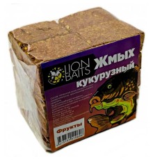 Жмых кукурузный LION BAITS Макуха фрукты 20шт