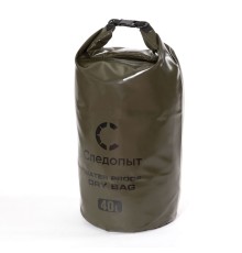 Гермомешок "СЛЕДОПЫТ - Dry Bag" без лямок 40 л цв хаки