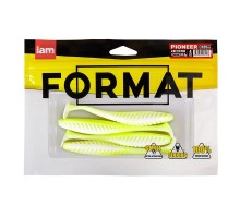 Силиконовая приманка FORMAT PIONEER 125mm (4шт.) цвет F30