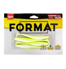 Силиконовая приманка FORMAT PIONEER 125mm (4шт.) цвет F30