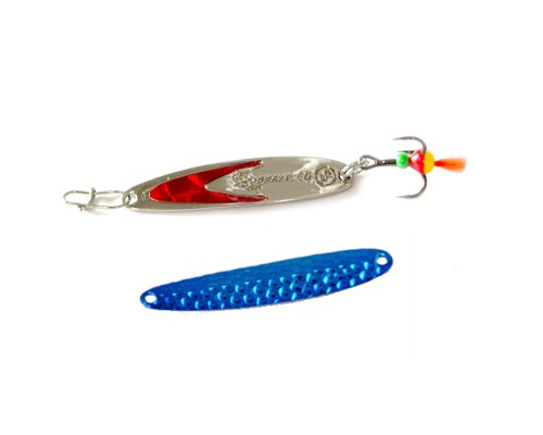 Блесна вертикальная ECOPRO Судачья красн.флекс, 50мм, 6г, BB/SRF