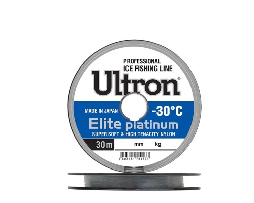 Леска ULTRON Elite Platinum 0.16мм 3,1кг 30м