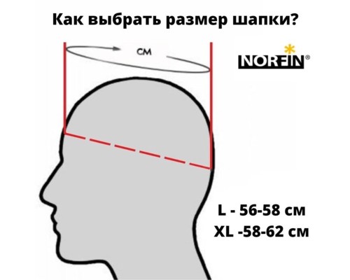 Шапка Norfin NORWAY MAN L
