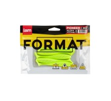 Силиконовая приманка FORMAT PIONEER  88mm (6шт.) цвет F19