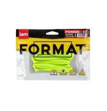 Силиконовая приманка FORMAT PIONEER  88mm (6шт.) цвет F19