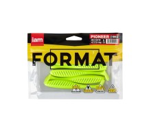 Силиконовая приманка FORMAT PIONEER 100mm (5шт.) цвет F19