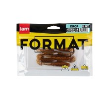 Силиконовая приманка FORMAT DROP  74mm (6шт.) цвет F03