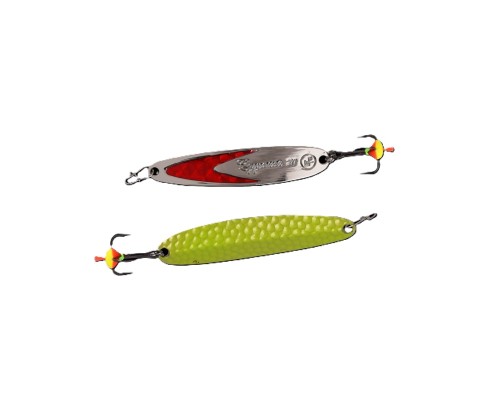 Блесна вертикальная ECOPRO Судачья красн. флекс, 70мм, 15г, GRB/SRF