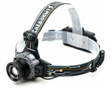 Фонарь налобный "СИБИРСКИЙ СЛЕДОПЫТ-Вольт-М" 1 LED, zoom аккум. 220В